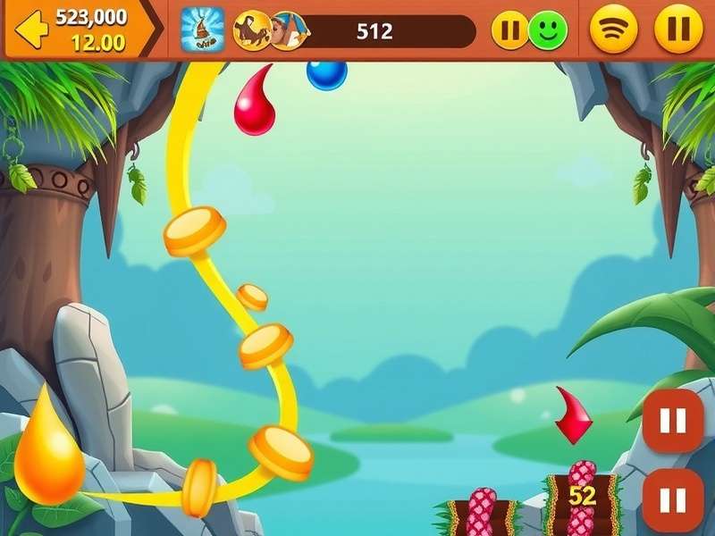 Flow Frenzy game screenshot with Indian cultural elements